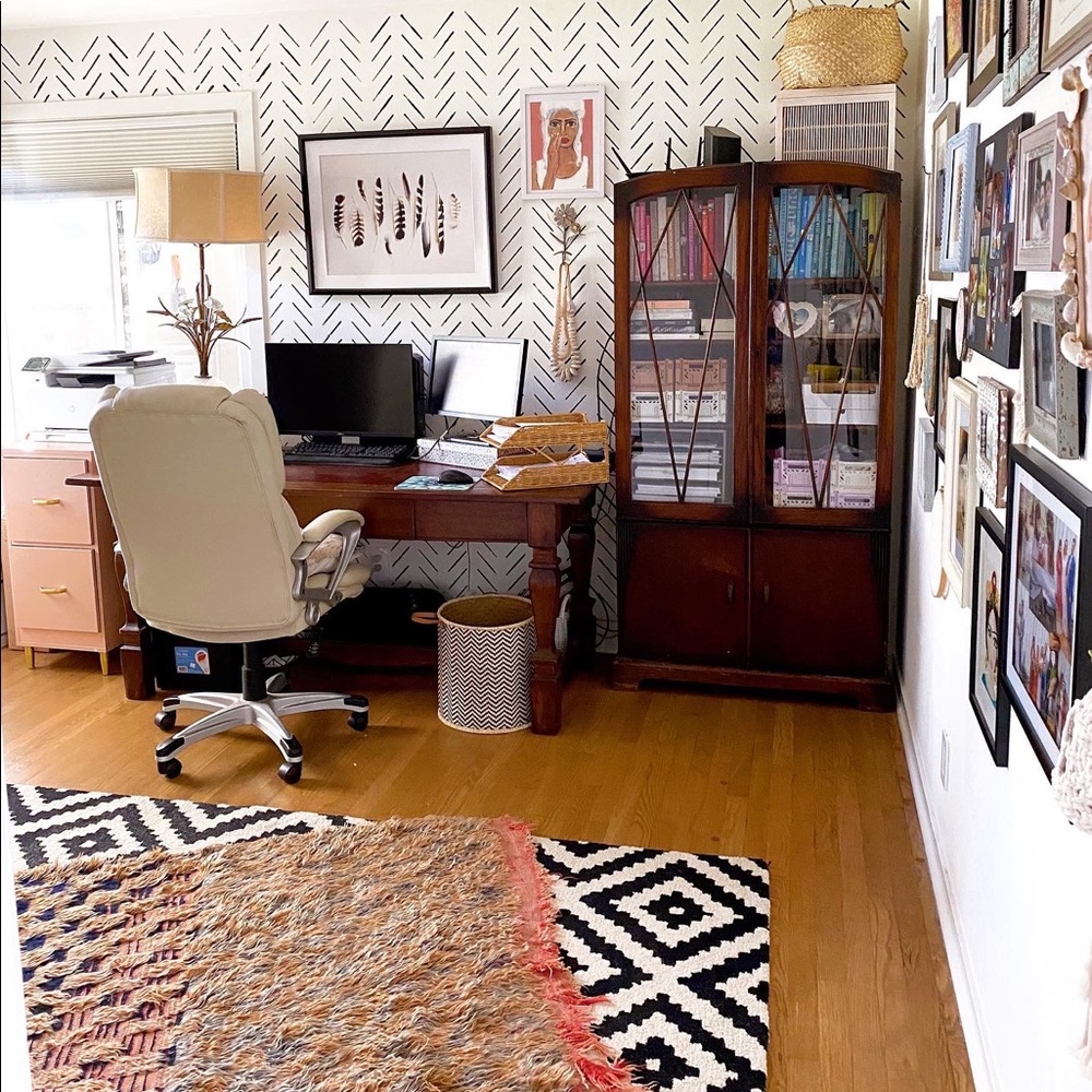 Thrifted Boho Home Interior Style